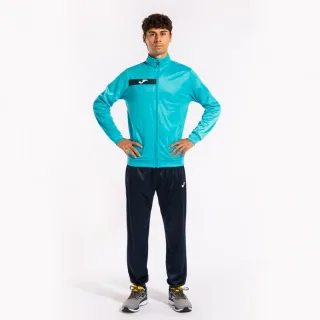 COLUMBUS TRACKSUIT FLUOR TURQUOISE-NAVY — фото 2